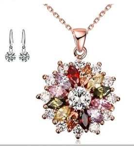 COLLAR-LV-UNIQUE-DIAMANTES-IMITACION-COLORIDO-EXQUISITO