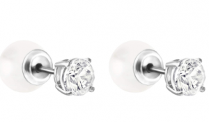 SWAROVSKY-PENDIENTES-ATTRACT-PEARL-BLANCO